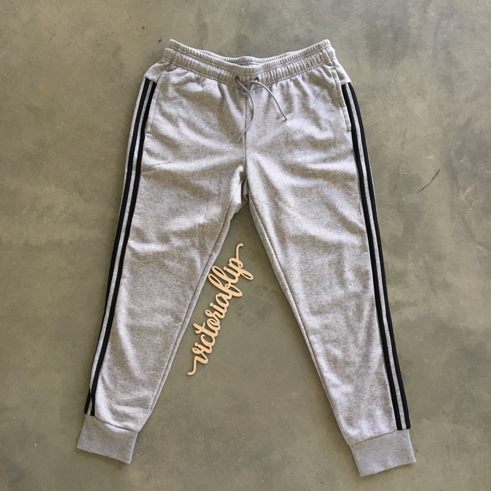 ADIDAS Joggers Regular Tapered Normal Length Grey - Picture 2 of 8
